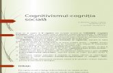 Cognitivismul-cogniția socială