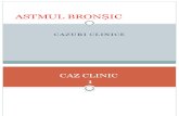 Astm Bronsic -Cazuri Clinice
