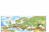 Harta Fizica Europa