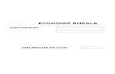 Aplicatie Economie Rurala 1