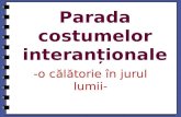 Parada Costumelor Interanționale