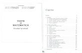 Admitere Politehnica Bucuresti Enunturi PDF