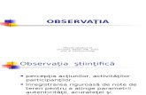 C 05 Observatia