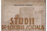 Studii Istorie Sociala Despre Romani Si Despre Boieri c Tin Giurescu