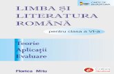 Culegere - Limba Romana (VI)