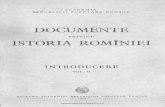 Documente privind Istoria României. Introducere II