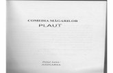plaut-Asinaria(Comedia Magarilor)