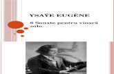 Ysaÿe Eugène 6 sonatas