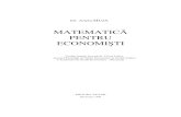 Matematica Pentru Economisti2003 - Aneta Muja