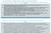 Curentul Electric de Conductie
