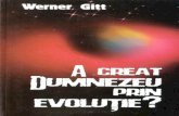 Werner Gitt, A Creat Dumnezeu Prin Evolutie