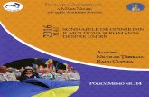 Policy Memo Nr 14 Sondajele de Opinie din R. Moldova si Romania despre Unire