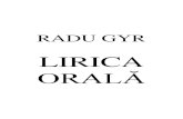 Radu Gyr Lirica_orală