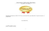 122180128 Implementarea Sistemului HACCP in Sectorul de Productie Si Procesare a Laptelui IAURTUL