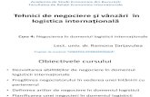 Tehnici de Negociere Si Vanzari in Logistica Internationala_Curs 4