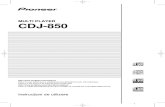 Pioneer CDJ 850 Manual de utilizare in limba Romana