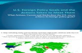 U.S. Foreign Policy Goals - Andrei Enachi
