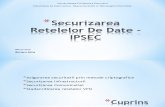 Securizarea Retelelor de Date - IPSEC