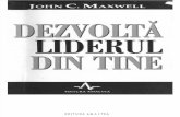 John Maxwell Dezvolta Liderul Din Tine PDF