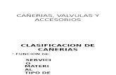 Clase Cañerias, Valvulas y Accesorios