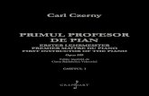Primul profesor de pian - Czerny opus 599 caietul 1