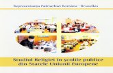 Studiul Religiei În Școlile Publice Din Statele Uniunii Europene