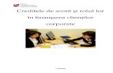 Creditele de Scont si Rolul Lor in Finantarea Clientilor Corporate.docx
