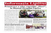 Informatia Lipovei - nr 45 - 15 martie 2016