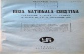 Octavian Goga - Ideea national-crestina - 1936