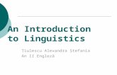 Language Tiulescu Alexandra Stefania