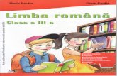 Limba Romana - Clasa a III-A