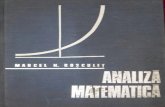 Analiza Matematica, Rosculet, 1973
