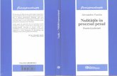 Nulităţile În Procesul Penal.practică Judiciară - Al.vasiliu - 2006