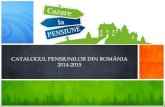 Prezentare Catalog Pensiuni 2014-2015