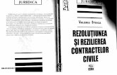 Rezolutiunea Si Rezilierea Contractelor Civile