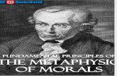 Metafizica moralei