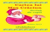 Cartea lui Moș Crăciun, scrisă de copii