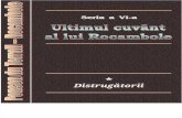 Ultimul Cuvant Al Lui Rocambole,Vol.1 - Ponson Du Terrail
