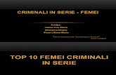Femei Criminali in Serie