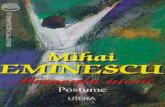 Mihai Eminescu - Volum Postume