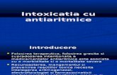 Intoxicatia Cu Antiaritmice Clasa I+