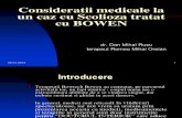 Consideratii Medic Caz Scolioza Tratat Bowen