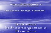 Industria Hidroenergetica a Romaniei