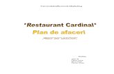Plan de Afaceri - Restaurant Cardinal