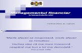 Managementul financiar ®n ®ntreprinderile mici