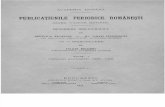 Academia Romana - Publicatiile Periodice Romanesti, Tom 1, 1820-1906