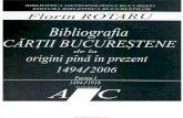 Bibliografia Cartii Bucurestene, 1494-1918, A-C