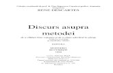 Descartes Discurs Asupra Metodei de a Calauzi Bine Ratiunea Si de a Cauta Adevarul in Stiinte1