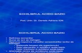 7 CURS - Echilibrul Acido-Bazic