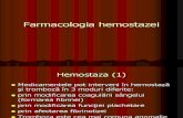 Farmacologia hemostazei